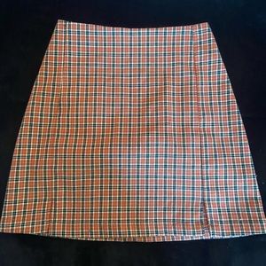 Brandy orange skirt